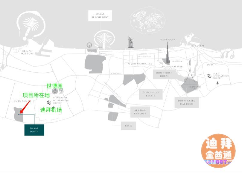 迪拜房产:世博园旁的别墅月付1.25% 迪拜房产:世博园旁的别墅月付1.25%