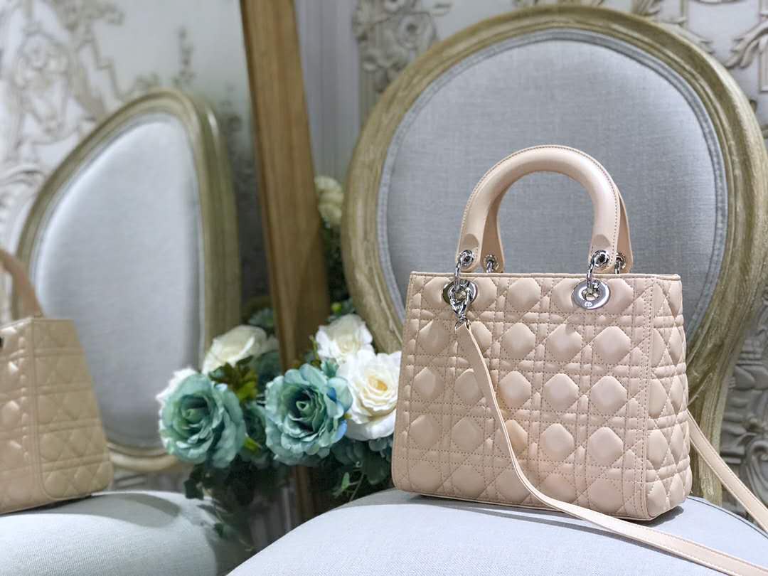 Dior Lady裸粉戴妃包迪奥高仿包顶级原单包包 Dior Lady裸粉戴妃包迪奥高仿包顶级原单包包