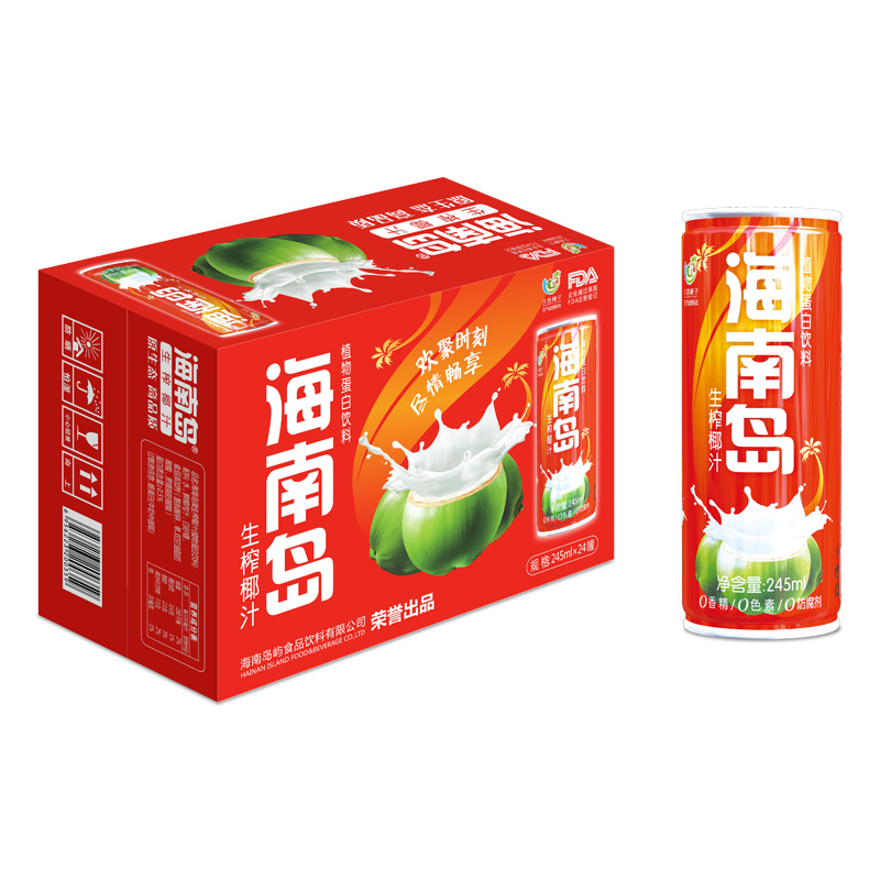 海南岛牌椰汁 海南岛牌椰汁