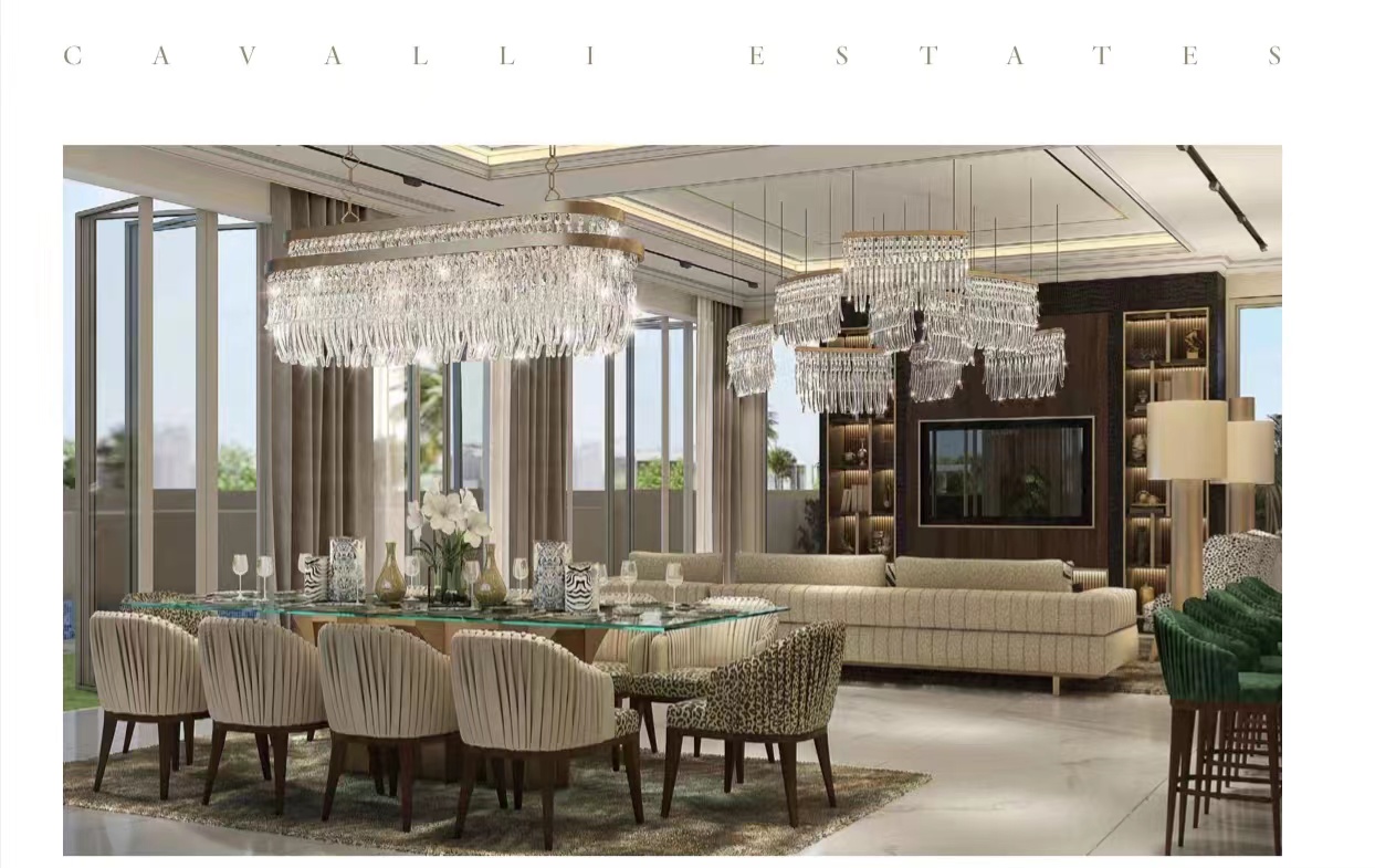 迪拜海外房产Dmaac Cavalli顶奢别墅带电梯一线全高 迪拜海外房产Dmaac Cavalli顶奢别墅带电梯一线全高