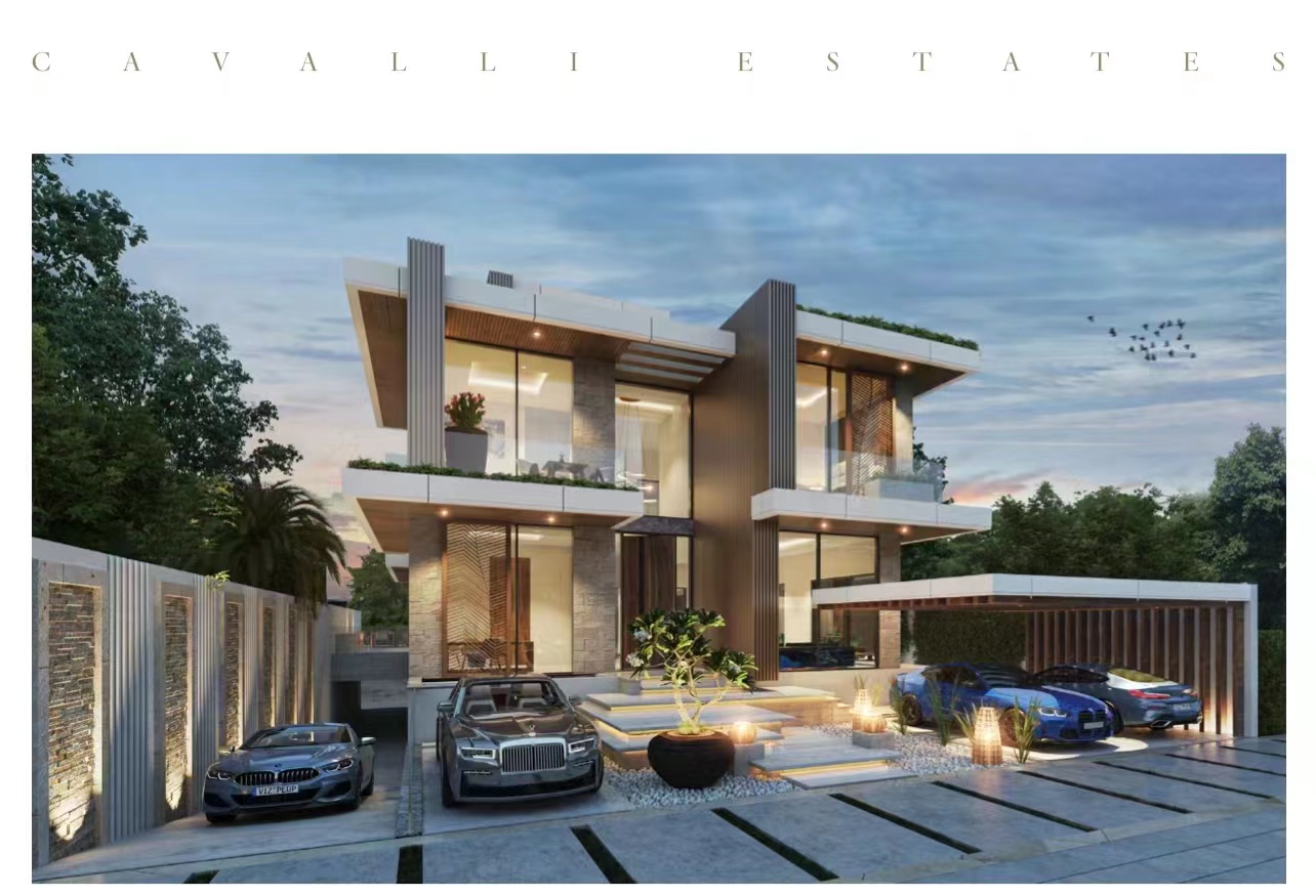 迪拜海外房产Dmaac Cavalli顶奢别墅带电梯一线全高 迪拜海外房产Dmaac Cavalli顶奢别墅带电梯一线全高