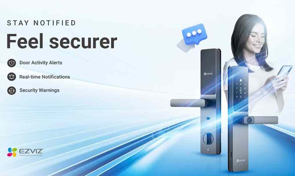 中东萤石智能门锁 告别钥匙,体验智能锁的便捷生活 中东萤石智能门锁 告别钥匙,体验智能锁的便捷生活