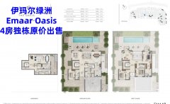 迪拜房产:伊玛尔水晶湖绿洲Emaar Oasis 4房别墅原 迪拜房产:伊玛尔水晶湖绿洲Emaar Oasis 4房别墅原