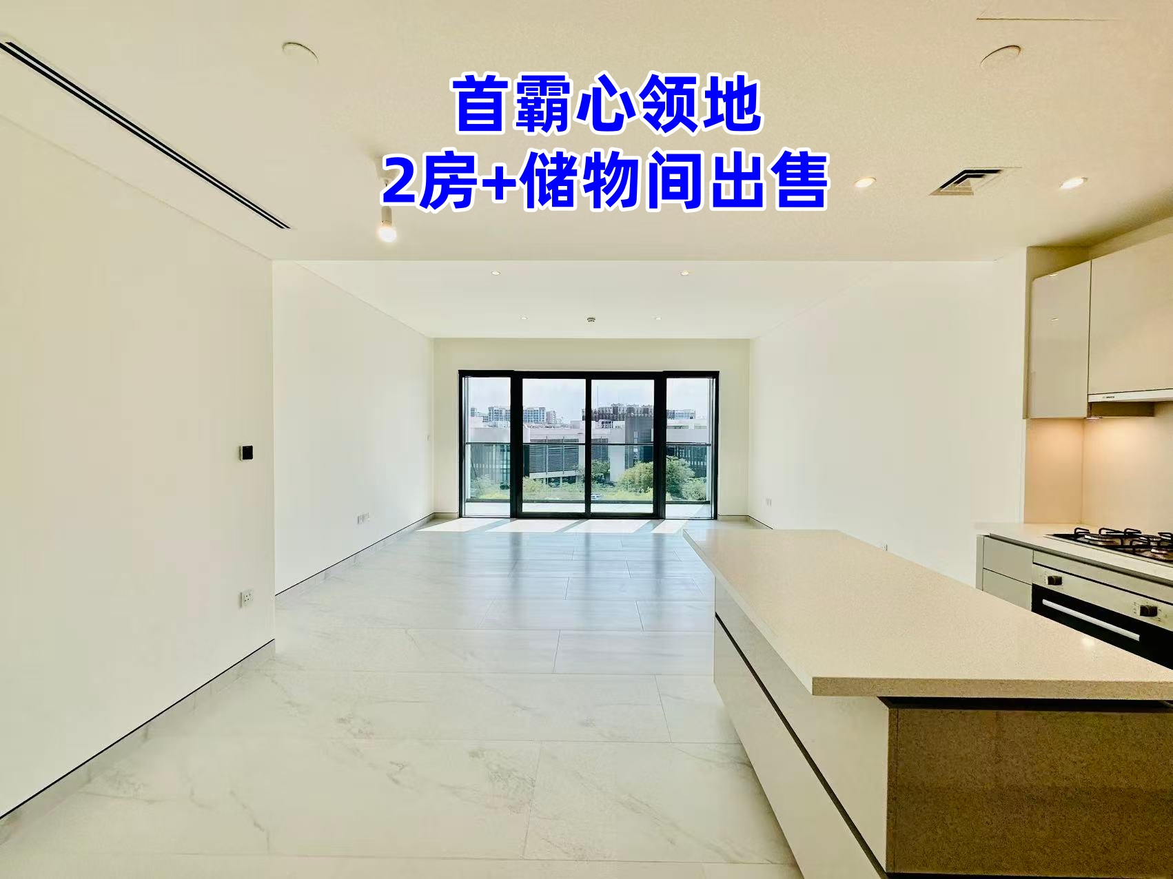 迪拜房产:首霸心领地,全新2房+储物间出售 迪拜房产:首霸心领地,全新2房+储物间出售